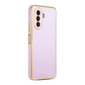 Microsonic Huawei Nova Y70 Olive Plated Lila Kılıf