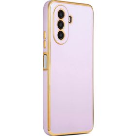 Microsonic Huawei Nova Y70 Olive Plated Lila Kılıf