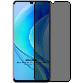 Microsonic Huawei Nova Y70 Privacy 5D Gizlilik Filtreli Siyah Cam Ekran Koruyucu