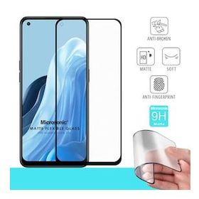 Microsonic Huawei Nova Y70 Seramik Matte Flexible Siyah Ekran Koruyucu