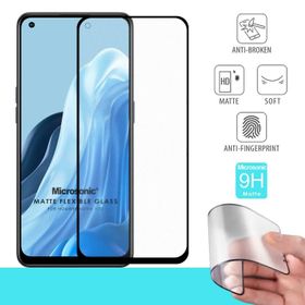 Microsonic Huawei Nova Y70 Seramik Matte Flexible Siyah Ekran Koruyucu
