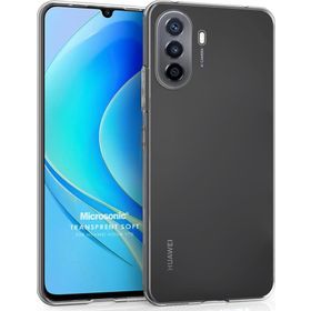 Microsonic Huawei Nova Y70 Transparent Soft Şeffaf Cep Telefonu Kılıfı