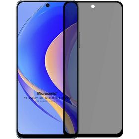 Microsonic Huawei Nova Y90 Privacy 5D Gizlilik Filtreli Siyah Cam Ekran Koruyucu