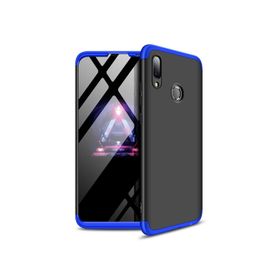 Microsonic Huawei P Smart 2019 Double Dip 360 Protective Siyah Kılıf
