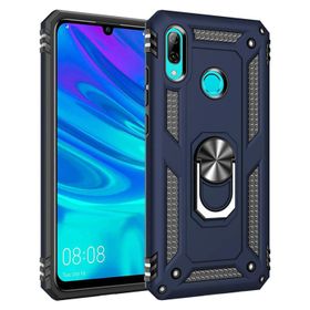 Microsonic Huawei P Smart 2019 Military Ring Holder Lacivert Kılıf