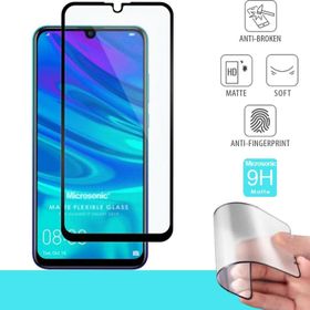 Microsonic Huawei P Smart 2019 Seramik Matte Flexible Siyah Ekran Koruyucu
