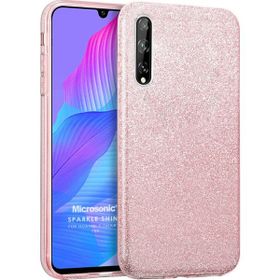 Microsonic Huawei P Smart 2019 Skyfall Transparent Clear Kırmızı Kılıf