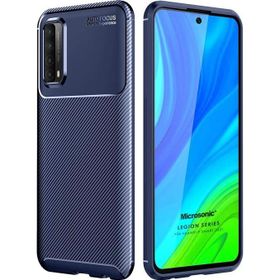 Microsonic Huawei P Smart 2021 Legion Series Lacivert Cep Telefonu Kılıfı