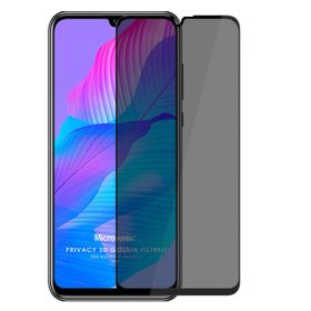Microsonic Huawei P Smart 2021 Privacy 5D Gizlilik Filtreli Siyah Cam Ekran Koruyucu