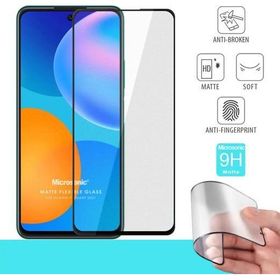 Microsonic Huawei P Smart 2021 Seramik Matte Flexible Siyah Ekran Koruyucu