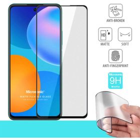 Microsonic Huawei P Smart 2021 Seramik Matte Flexible Siyah Ekran Koruyucu