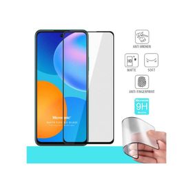 Microsonic Huawei P Smart 2021 Seramik Matte Flexible Siyah Ekran Koruyucu