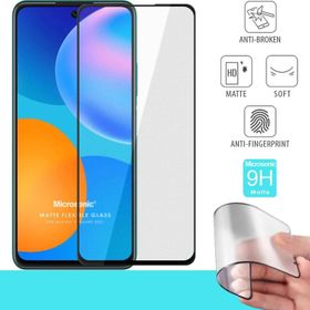Microsonic Huawei P Smart 2021 Seramik Matte Flexible Siyah Ekran Koruyucu