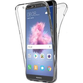 Microsonic Huawei P Smart 6 Tarafı Tam Full Koruma 360 Clear Soft Şeffaf Kılıf