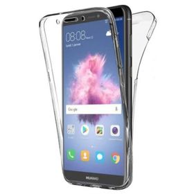 Microsonic Huawei P Smart 6 Tarafı Tam Full Koruma 360 Clear Soft Şeffaf Kılıf
