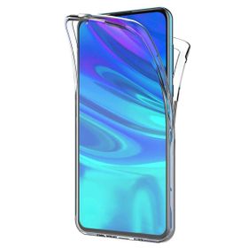 Microsonic Huawei P Smart 6 Tarafı Tam Full Koruma 360 Clear Soft Şeffaf Kılıf