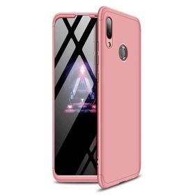 Microsonic Huawei P Smart Double Dip 360 Protective Gold Kılıf