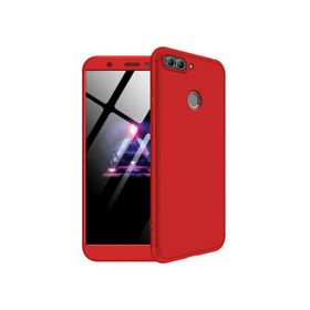Microsonic Huawei P Smart Double Dip 360 Protective Kırmızı Kılıf