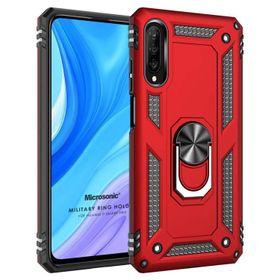 Microsonic Huawei P Smart Double Dip 360 Protective Kırmızı Kılıf