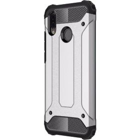 Microsonic Huawei P Smart Rugged Armor Gümüş Kılıf