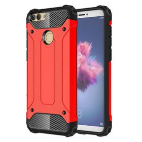 Microsonic Huawei P Smart Rugged Armor Kırmızı Kılıf