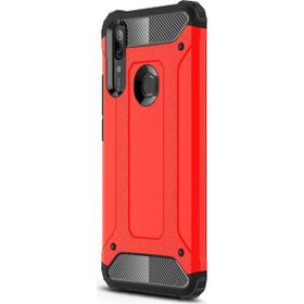 Microsonic Huawei P Smart Rugged Armor Kırmızı Kılıf