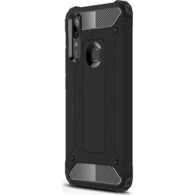 Microsonic Huawei P Smart Rugged Armor Siyah Kılıf