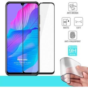 Microsonic Huawei P Smart S Seramik Matte Flexible Siyah Ekran Koruyucu