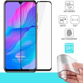 Microsonic Huawei P Smart S Seramik Matte Flexible Siyah Ekran Koruyucu