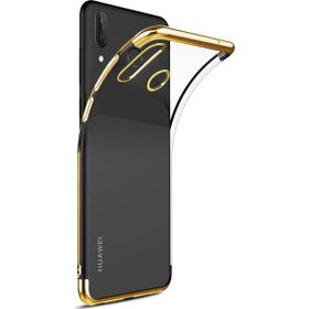 Microsonic Huawei P Smart Skyfall Transparent Clear Gold Kılıf