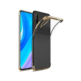 Microsonic Huawei P Smart Skyfall Transparent Clear Gold Kılıf