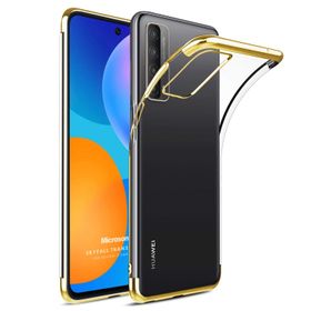 Microsonic Huawei P Smart Skyfall Transparent Clear Gold Kılıf