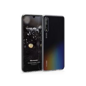 Microsonic Huawei P Smart Transparent Soft Beyaz Kılıf