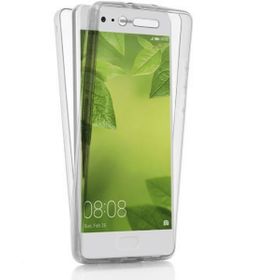 Microsonic Huawei P10 Plus 6 tarafı tam full koruma 360 Clear Soft Şeffaf Kılıf