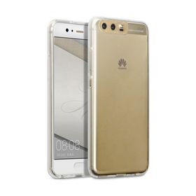 Microsonic Huawei P10 Plus Transparent Soft Beyaz Kılıf