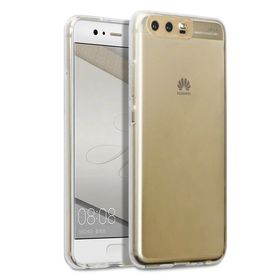Microsonic Huawei P10 Plus Transparent Soft Beyaz Kılıf