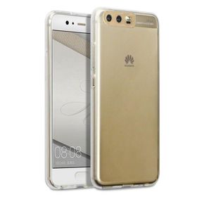 Microsonic Huawei P10 Plus Transparent Soft Beyaz Kılıf