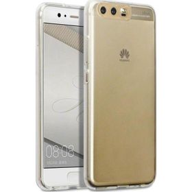 Microsonic Huawei P10 Transparent Soft Beyaz Kılıf