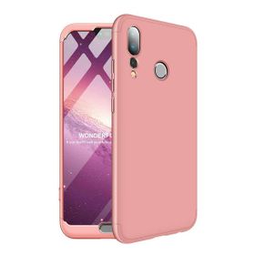 Microsonic Huawei P20 Double Dip 360 Protective Gold Kılıf