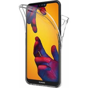 Microsonic Huawei P20 Lite 6 Tarafı Tam Full Koruma 360 Clear Soft Şeffaf Kılıf