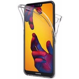 Microsonic Huawei P20 Lite 6 Tarafı Tam Full Koruma 360 Clear Soft Şeffaf Kılıf