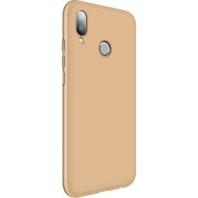 Microsonic Huawei P20 Lite Double Dip 360 Protective Gold Kılıf