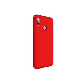 Microsonic Huawei P20 Lite Double Dip 360 Protective Kırmızı Kılıf