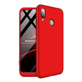 Microsonic Huawei P20 Lite Double Dip 360 Protective Kırmızı Kılıf