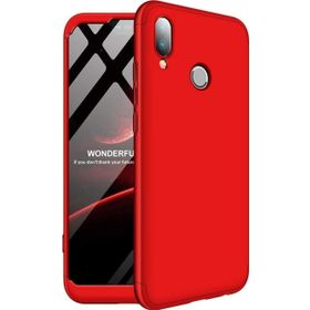 Microsonic Huawei P20 Lite Double Dip 360 Protective Kırmızı Kılıf