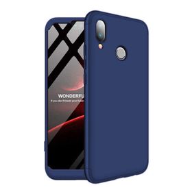Microsonic Huawei P20 Lite Double Dip 360 Protective Lacivert Kılıf