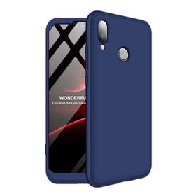 Microsonic Huawei P20 Lite Double Dip 360 Protective Lacivert Kılıf