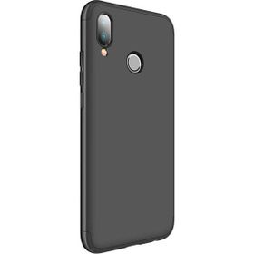 Microsonic Huawei P20 Lite Double Dip 360 Protective Siyah Kılıf