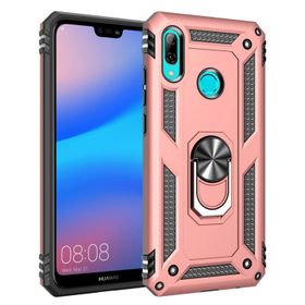 Microsonic Huawei P20 Lite Military Ring Holder Gold Kılıf