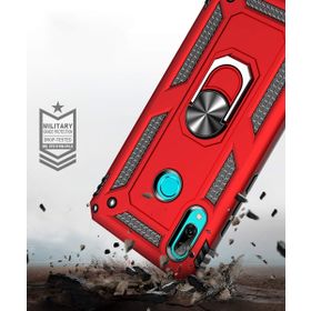 Microsonic Huawei P20 Lite Military Ring Holder Siyah Kılıf